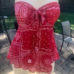 Bandana Tube Top